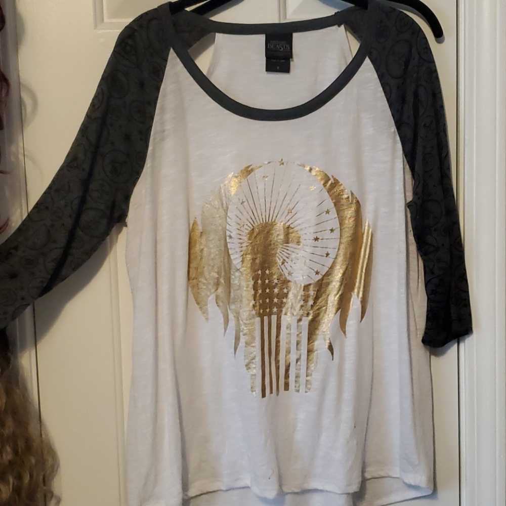 Fantastic Beasts Magical Congress Raglan Tee
